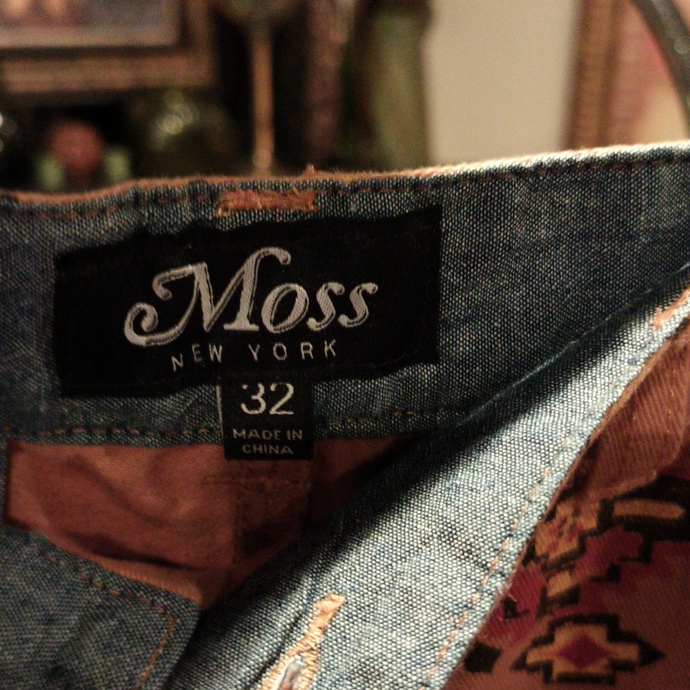 FINAL PRICE Moss New York aztec designed jeans Size 32
